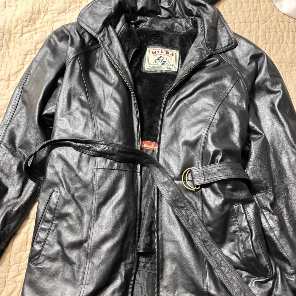 Wilda Black Trench Coat for Men